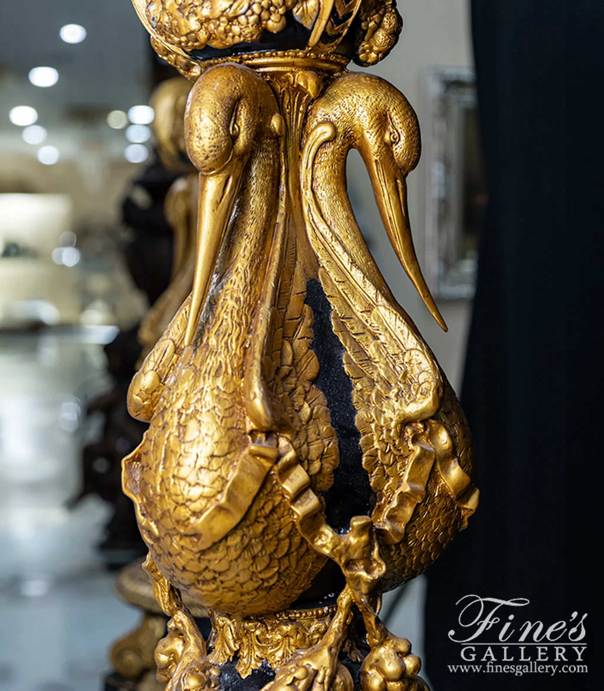 Lighting Lamposts - Luxurious French Lamp Post Pair - LMP-042